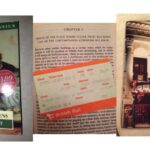 Oliver book, British Rail train ticket, and Oliver show program