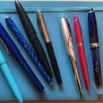 journal and fountain pens